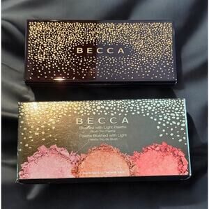 BECCA Blushed with Light Palette Blush Trio Limited Edition NEW IN BOX *READ